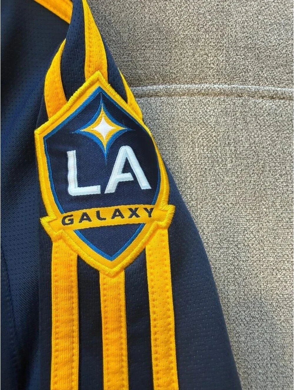 Adidas LA Galaxy Beckham 23 Track Jacket Navy Gold XL MLS